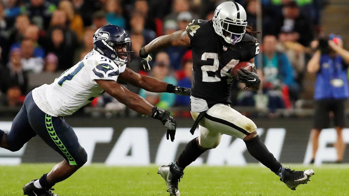 Marshawn Lynch, baja por un mes con Raiders tras lesión en la ingle