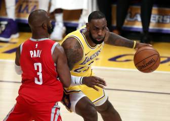 Las mejores imágenes del estreno de LeBron James en Los Ángeles