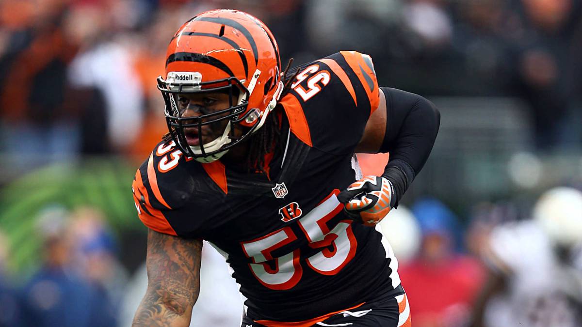 Vontaze Burfict en partido de Bengals