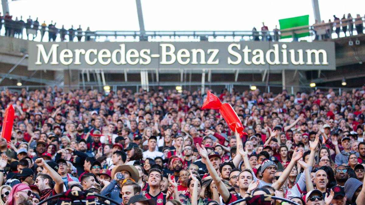 Los fanáticos de Atlanta United se convirtieron en la mejor afición desde que llegaron a la MLS y lo demuestra cada juego en el Mercedes-Benz Stadium.