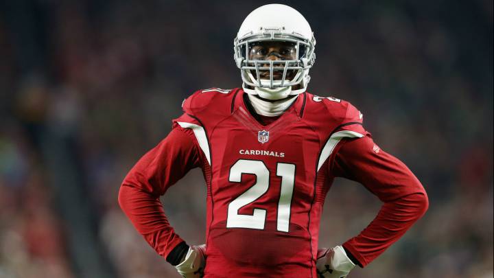 El cornerback Patrick Peterson en partido de los Cardinals