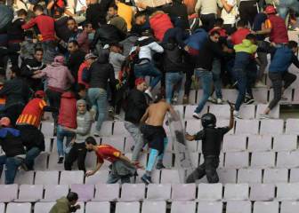 Violencia en la Champions de África, casi 40 policías heridos