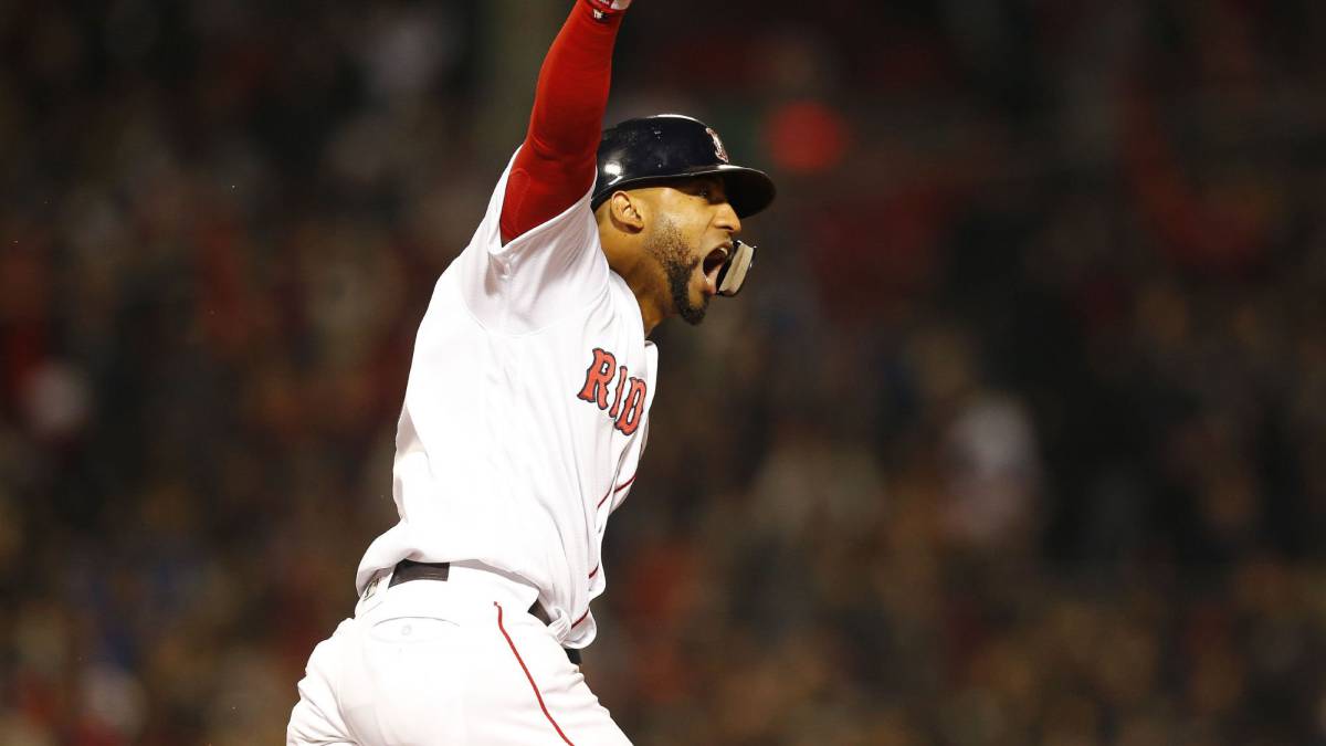 Eduardo Núñez impulsó a Boston al triunfo en la Serie Mundial