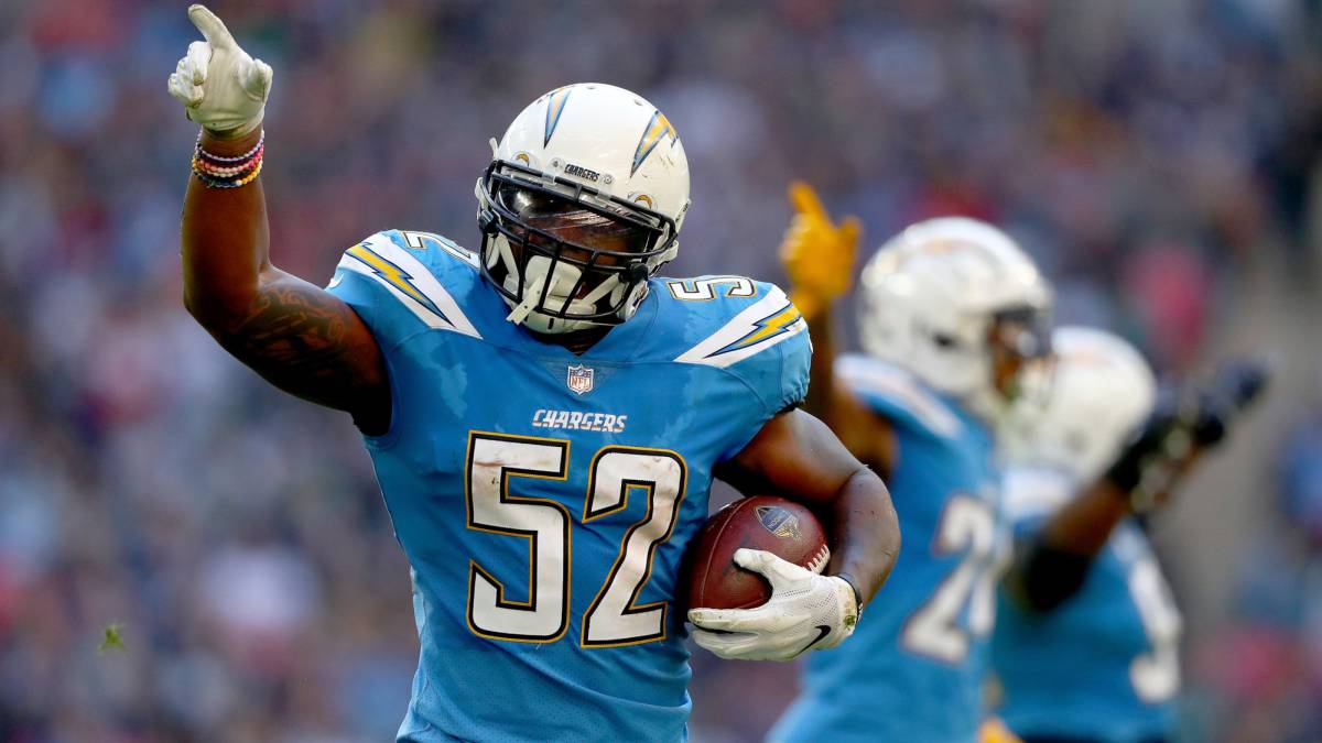 Chargers llega al Top 5; Texans y Redskins siguen en ascenso