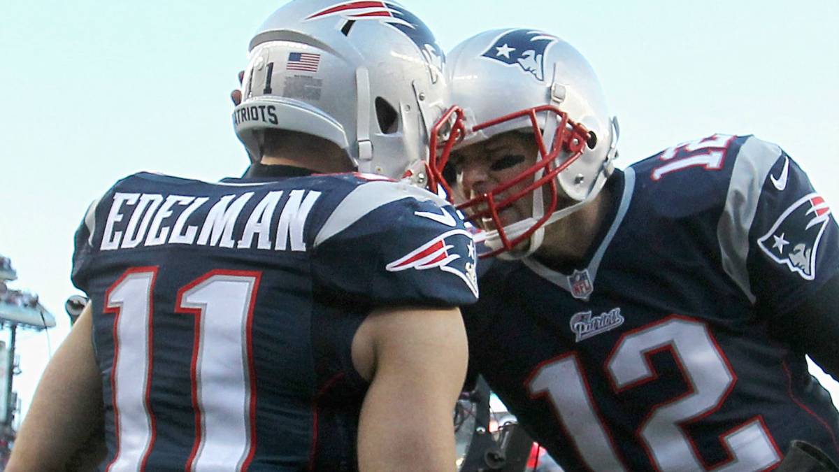 Tom Brady y Julian Edelman