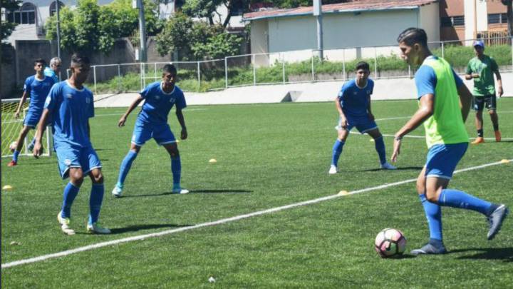 La selección de El salvador Sub-20 ya está en USA