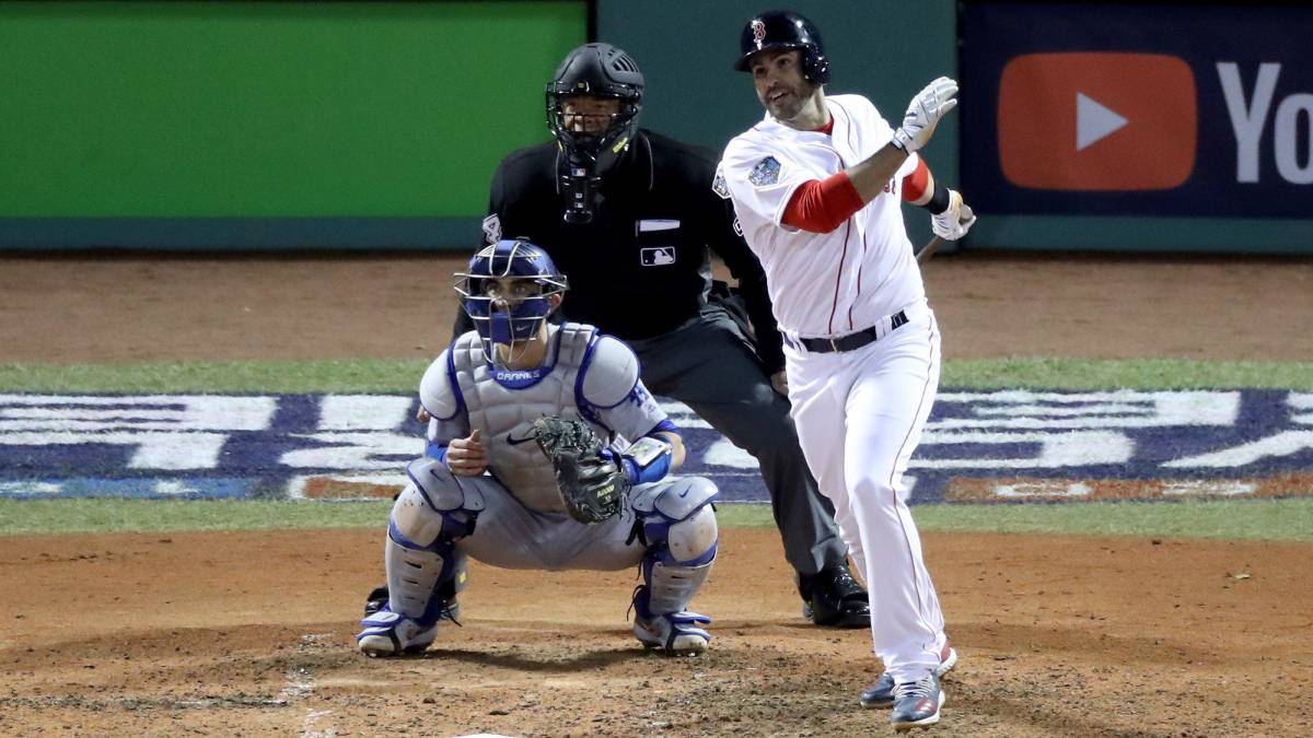 J.D. Martínez, en duda para el juego 3 de la Serie Mundial