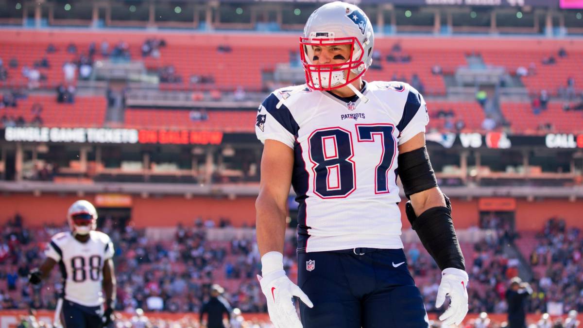 Rob Gronkowski regresa y vería acción en el Patriots vs. Bills