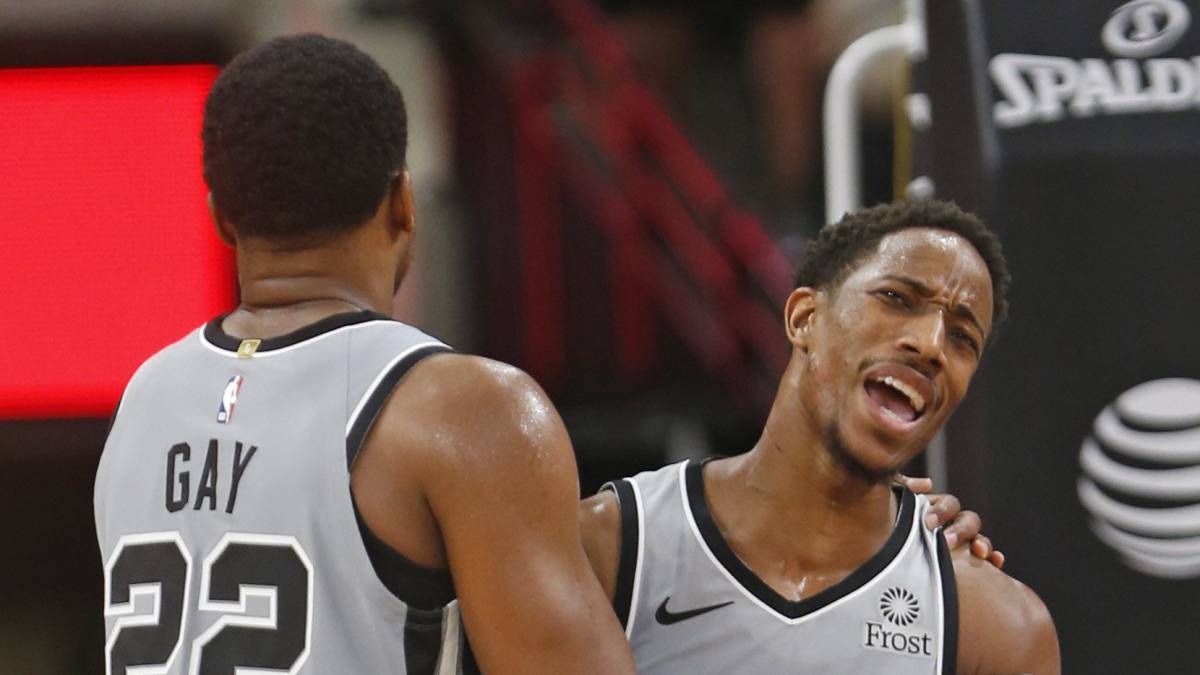 DeMar DeRozan protagoniza la remontada de los Spurs contra Lakers
