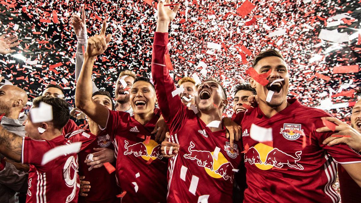 Tras el triunfo ante Orlando City, los Red Bulls impusieron récord de puntos en temporada regular y se coronaron campeones de la Supporters Shield.