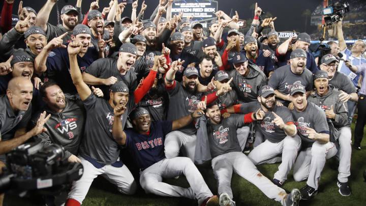 ¡Boston Red Sox, campeón de las Grandes Ligas!