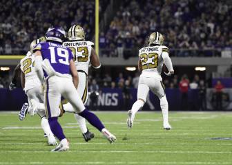 La defensiva de Saints evita otro milagro en Minnesota
