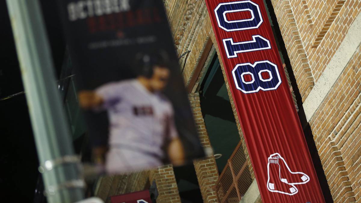 Festejos del título de los Red Sox
