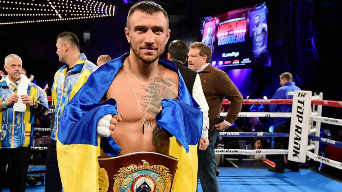 El peleador ucraniano dijo además que está en el mundo del boxeo para escribir su nombre con letras de oro; el dinero pasa a segundo plano en su vida