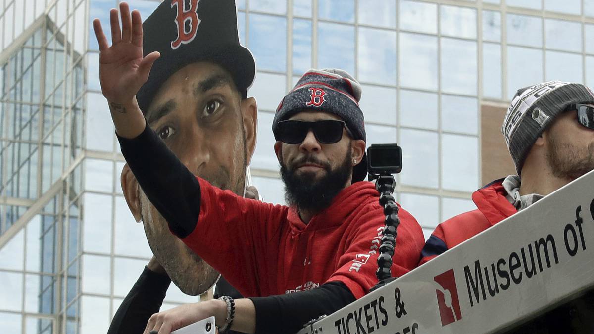 David Price en desfile de los Red Sox