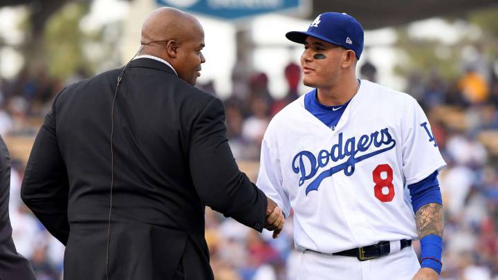 Manny Machado con los Dodgers