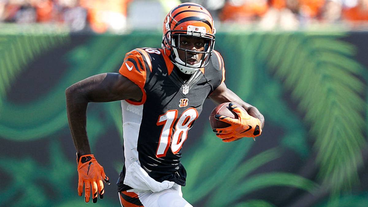 A.J. Green jugando con Bengals