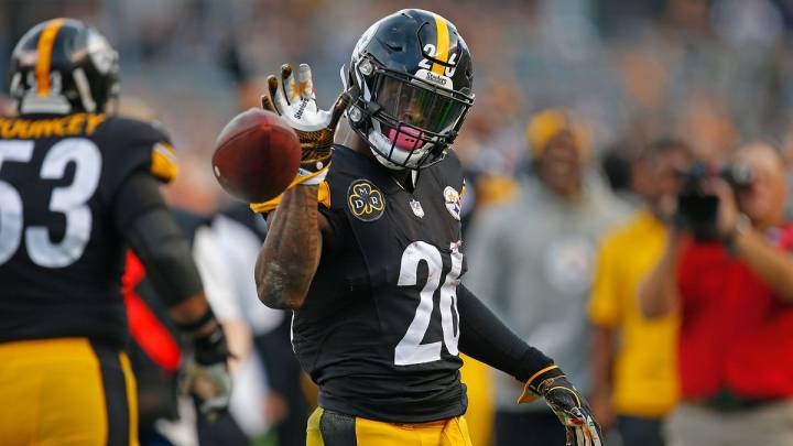 Le'Veon Bell en partido de los Steelers