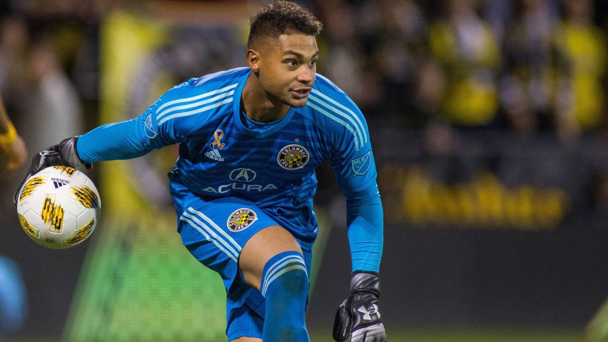 El portero de Columbus Crew, Zack Steffen, se quedó con el galardón a mejor portero de la temporada regular de la MLS 2018.