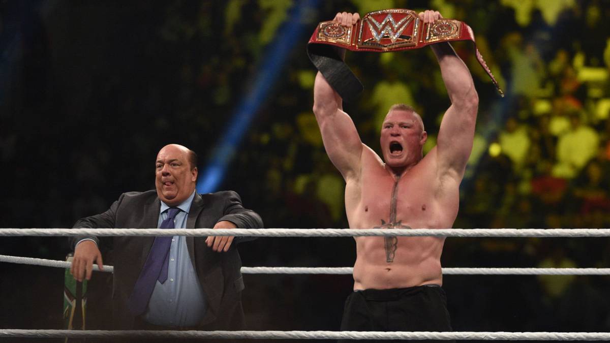 Brock Lesnar firmó nuevo contrato con WWE