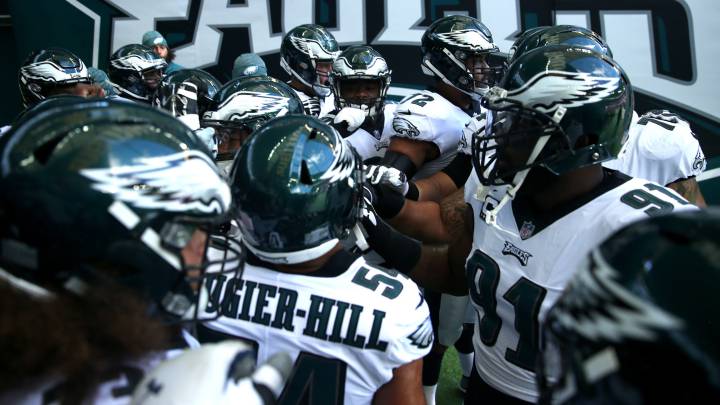 Equipo de los Eagles en Wembley