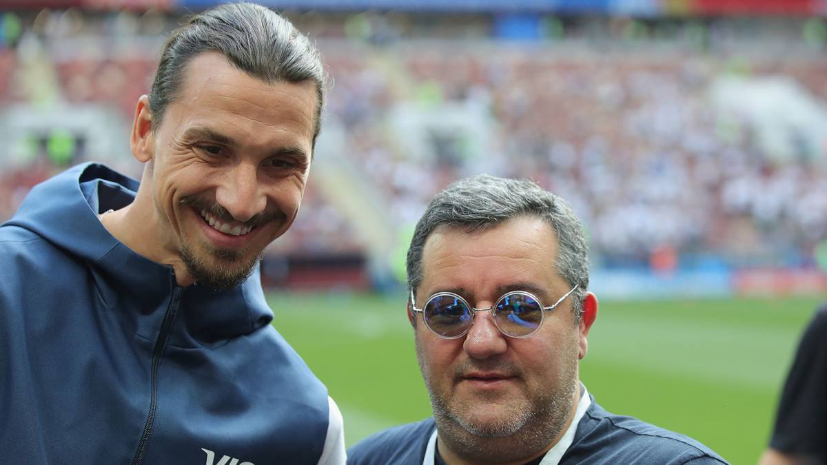 Mino Raiola no cierra las puertas al regreso de Zlatan al Milan