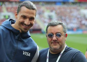 Raiola no cierra las puertas al regreso de Zlatan al Milan