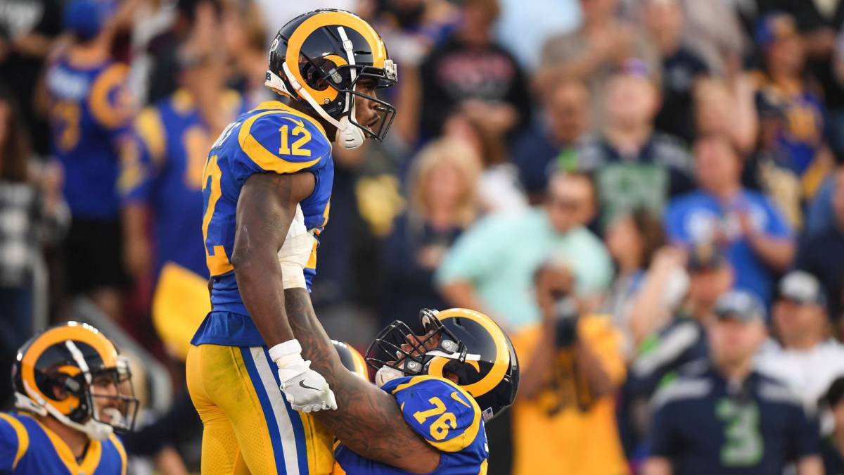 Brandin Cooks celebra touchdown