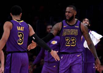 Las mejores imágenes de la noche histórica de LeBron