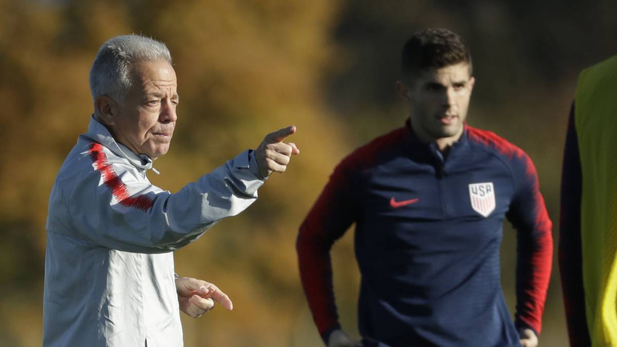 La posible alineación de USA para el amistoso ante Inglaterra