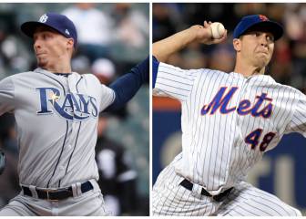 Blake Snell y Jake deGrom son los mejores pitchers de la MLB