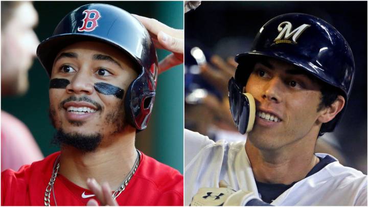 Mookie Betts y Christian Yelich, MVP de las Grandes Ligas 2018