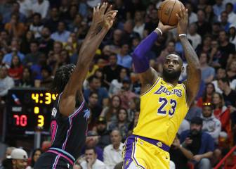 La brutal noche de 51 puntos de LeBron James, en imágenes