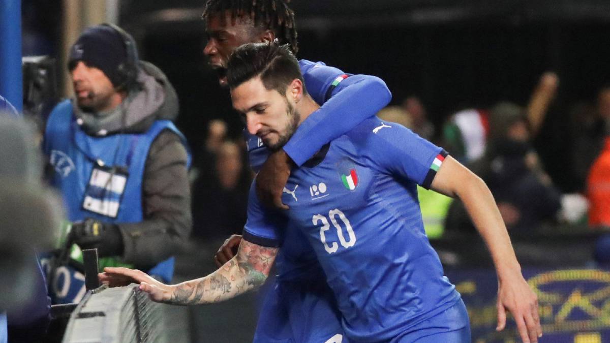 Matteo Politano apareció en el minuto 93 para marcar el único tanto del encuentro amistoso entre la selección de Italia y Estados Unidos.