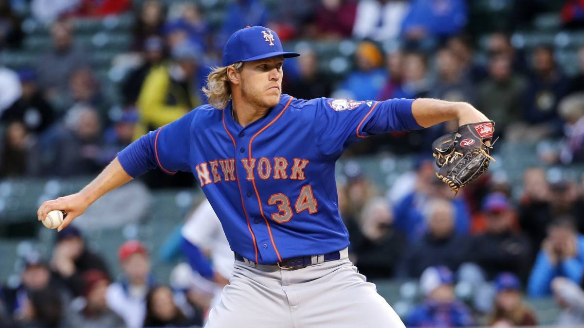 Noah Syndergaard en partido de Mets
