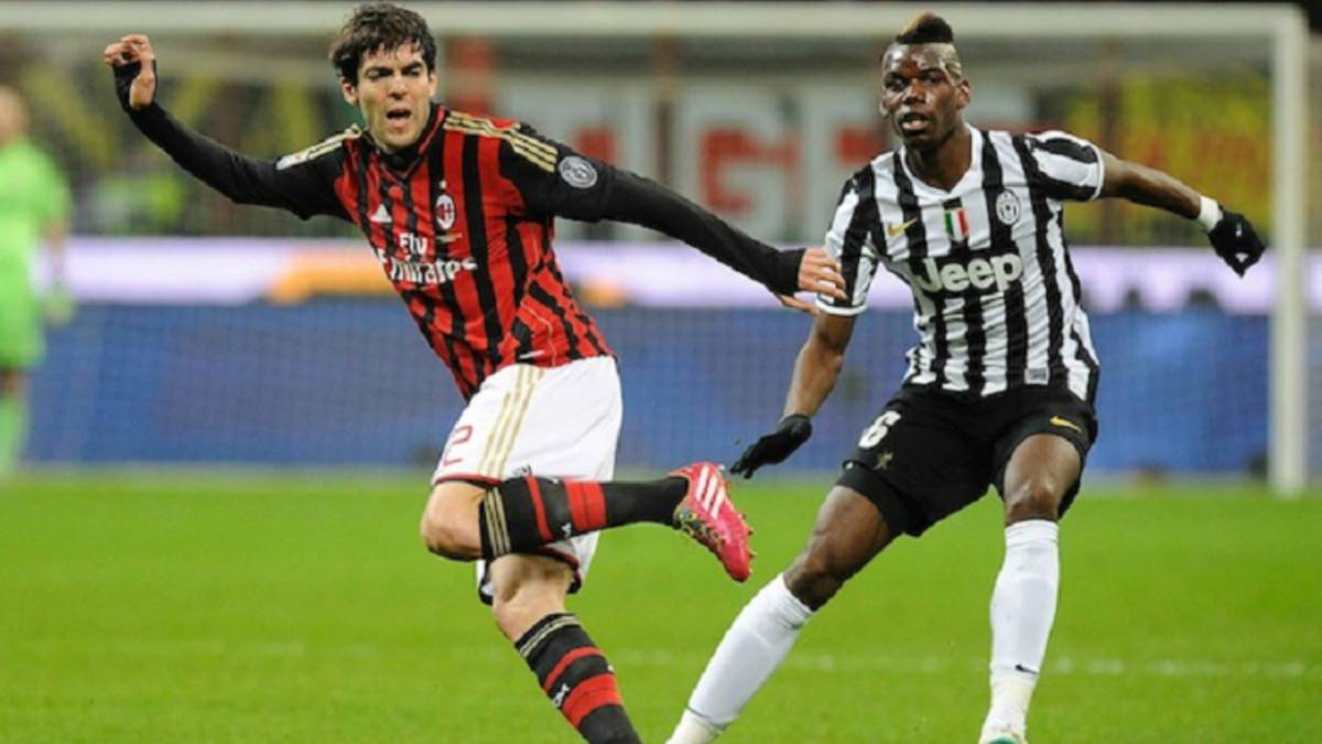 Kaka y Paul Pogba