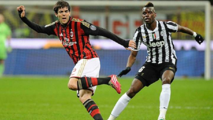 Kaka y Paul Pogba