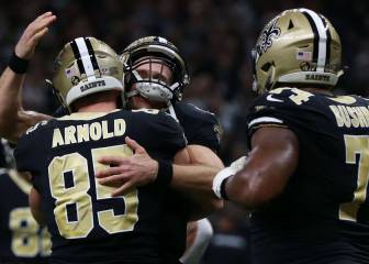 Drew Brees y la defensiva de Saints abruman a los Falcons