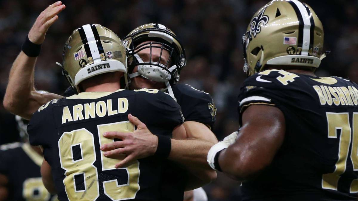 Drew Brees y la defensiva de Saints abruman a los Falcons