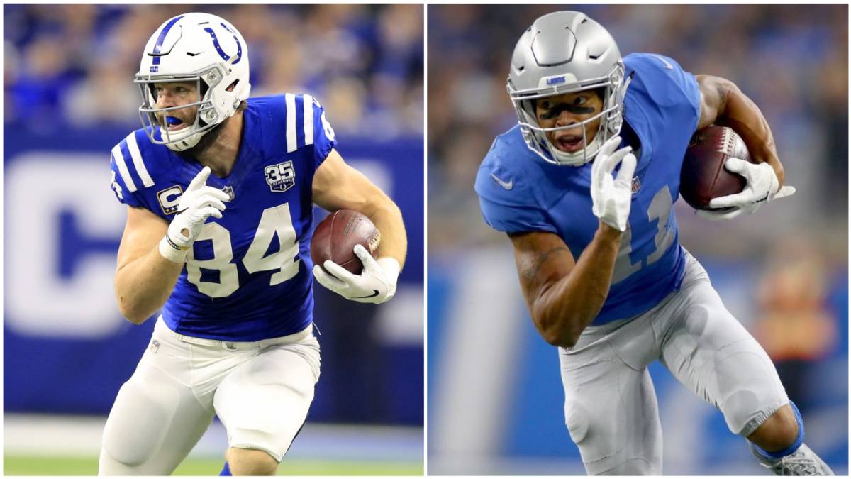 Jack Doyle y Marvin Jones