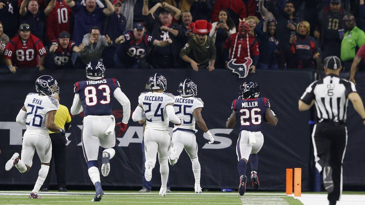 Lamar Miller y los Texans continúan su paso incontenible