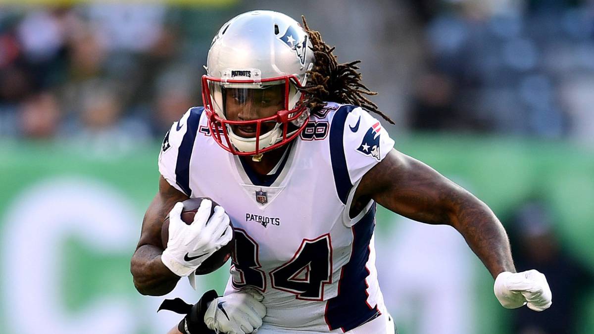 Cordarrelle Patterson en partido de Patriots