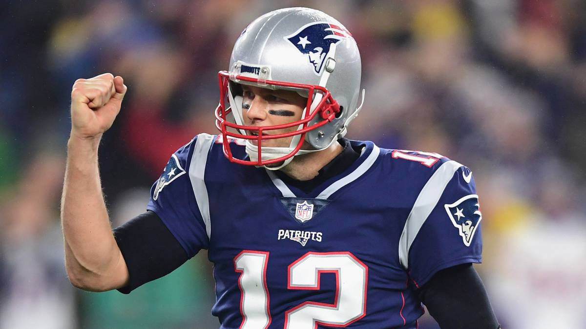 Tom Brady en partido de New England