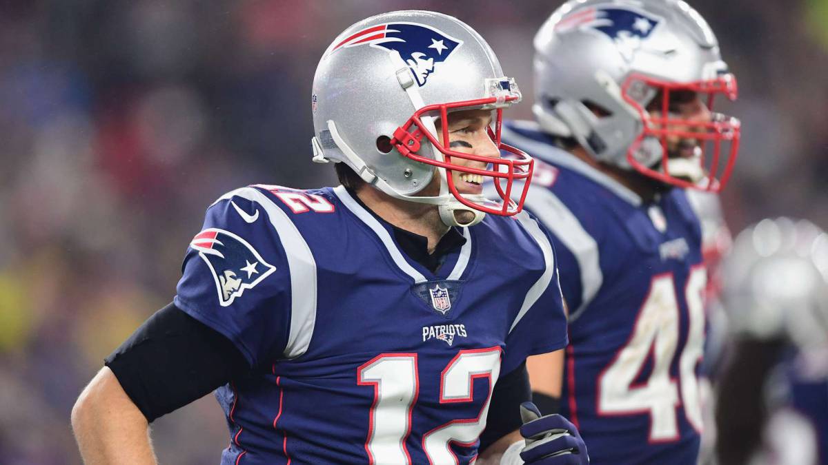 Tom Brady en partido de New England