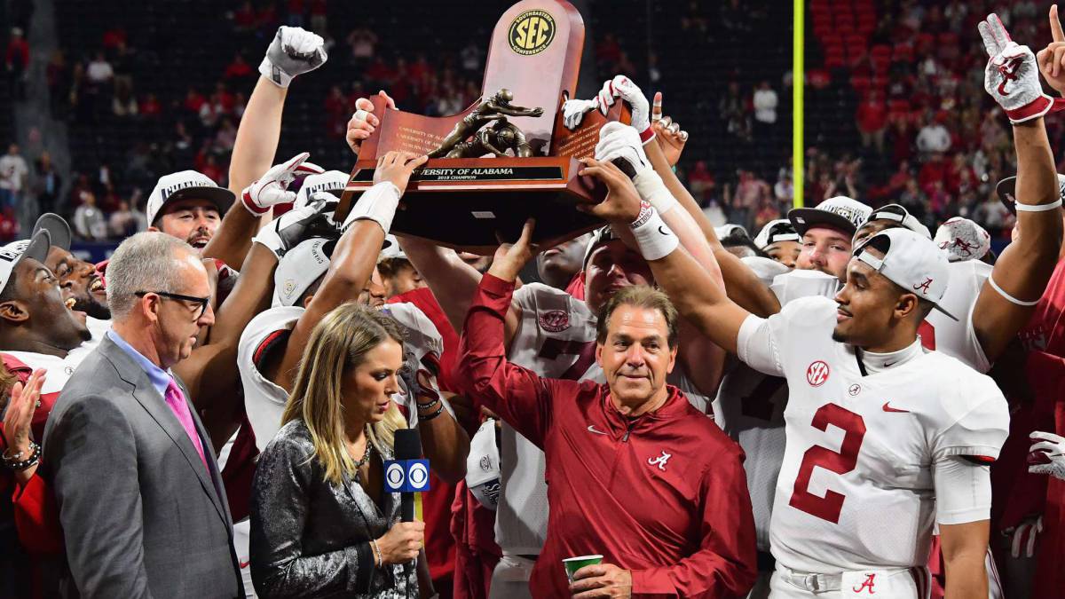 Alabama celebra título de la SEC