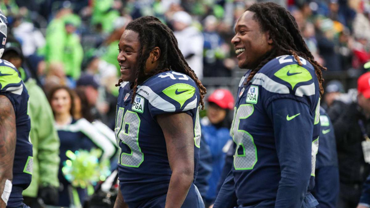 Hermanos Griffin en partido de Seattle