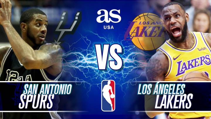 San Antonio Spurs vs Los Ángeles Lakers en vivo: NBA