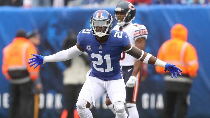 Landon Collins en partido contra Chicago