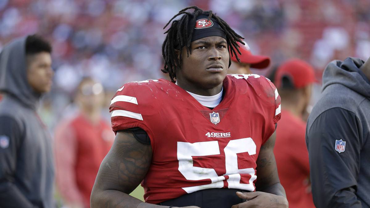 Reuben Foster en partido de San Francisco