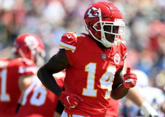 Sammy Watkins, con lesión que lo marginará por varias semanas